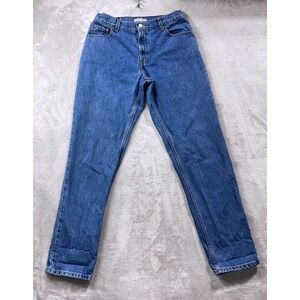 Levi 550 Jeans Women 12 L Blue Relaxed Tapered High Rise Denim